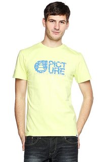 Футболка Picture Organic Basement Flake Tee Green Light