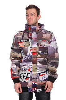 Куртка Neff Warplanes Softshell Grey