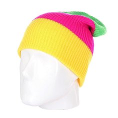 Шапка носок Neff Trio Yellow/Mag/Slime