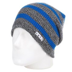 Шапка носок Neff Daily Stripe Grey/Blue