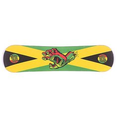 Сноускейт Santa Cruz Rasta Hand White Plank