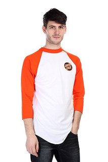 Лонгслив Santa Cruz Other Dot Raglan White/Orange