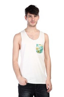 Майка Globe Tropical Singlet White