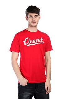 Футболка Element Signature SS Red