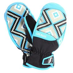 Варежки сноубордические женские Grenade Navajo Mitt Blue