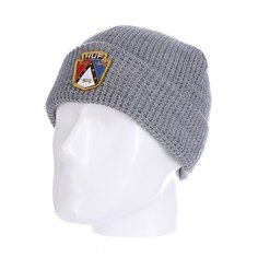 Шапка Huf Badge Beanie Grey