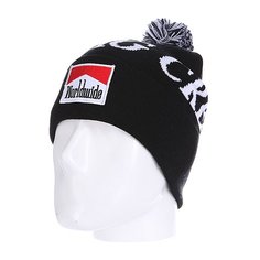 Шапка с помпоном Huf Worldwide Dbc Pom Beanie Black