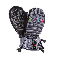 Варежки сноубордические детские Neff Youth Over Grey