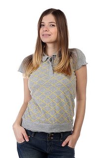 Поло женское Dickies Marla Grey Melange