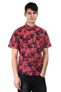 Рубашка Huf Floral S/S Woven Salmon Floral