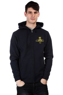 Толстовка Huf Brotherhood Zip Navy