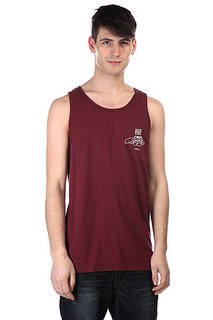 Майка Huf Brotherhood Tank Burgundy