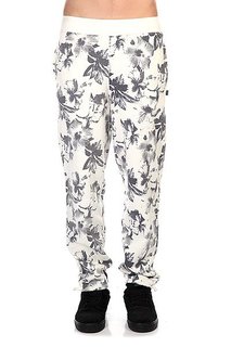 Штаны прямые Huf Floral Sweatpant White Floral