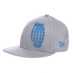 Бейсболка New Era детская Grenade Youth NewEra Skullbomb Master Gray