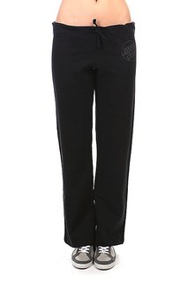 Штаны широкие женские Santa Cruz Opus Dot Straight Leg Black