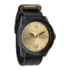 Часы Nixon Corporal Black/Gold