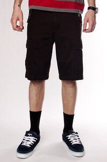 Классические мужские шорты Fallen Thomas Sign Cargo Short Dk.Chocolate