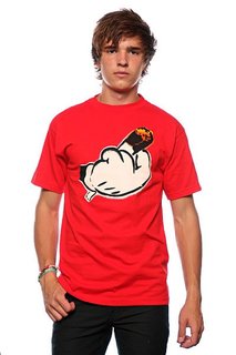 Футболка Fallen Slash/Mouse Twist Red Подарок