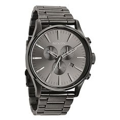 Часы Nixon Sentry Chrono All Gunmetal