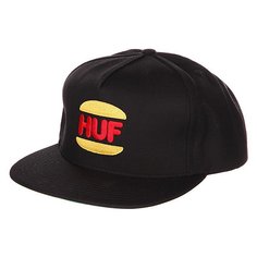 Бейсболка Huf DBC King Snapback Black