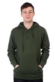 Толстовка кенгуру Fallen Brooklyn Pullover Hood Forest Green