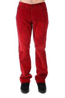 Штаны прямые Fallen Chris Cole Signature Cords Red