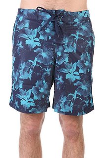 Шорты пляжные Huf Floral Boardshort Navy Floral