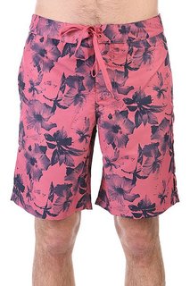 Шорты пляжные Huf Floral Boardshort Salmon Floral