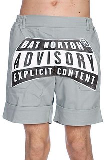 Шорты Bat Norton Unisex Advisory Grey