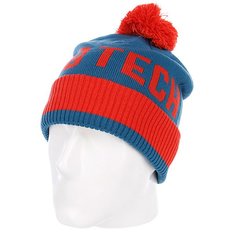 Шапка с помпоном Lib Tech Duh Bears Beanie Marine Blue - Подарок