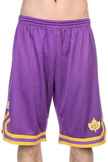 Шорты K1X Leaf Double-x Shorts Purple/Yellow