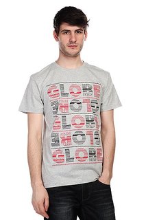 Футболка Globe Patterns Tee Athletic Grey