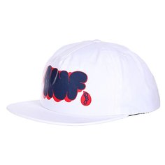 Бейсболка Huf Bubbles Snapback White