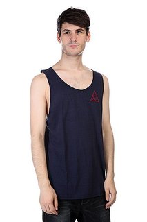 Майка Huf Streaky Wash Tank Navy