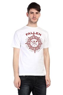 Футболка Fallen Rambler Shirt White/Red