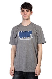 Футболка Huf Bubbles Tee Gray