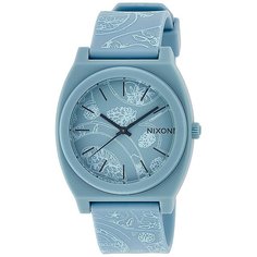 Часы Nixon Time Teller P Light Blue/Paisley