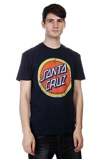 Футболка Santa Cruz Retro Dot Midnight Navy