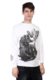 Лонгслив Grizzly Bear Encounter Tee White