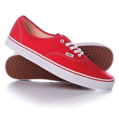 Кеды кроссовки низкие Vans Authentic An Red