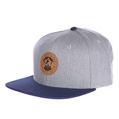 Бейсболка CLWR Badge Cap Grey Melange