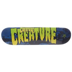 Дека для скейтборда для скейтборда Creature Sm Stained Blue 31.6 x 8.0 (20.3 см)