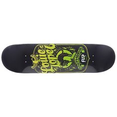 Дека для скейтборда для скейтборда Flip Lopez Iconoclastics Series Black/Green 32 x 8.13 (20.7 см)