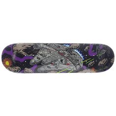 Дека для скейтборда для скейтборда Santa Cruz Star Wars Millennium Falcon Multi 31.7 x 8.26 (21 см)