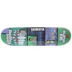 Дека для скейтборда для скейтборда Sk8mafia Palmore Gamer Green/Grey 32.38 x 8.5 (21.6 см)