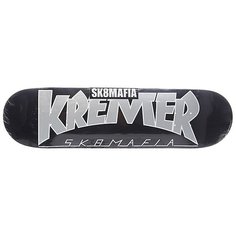 Дека для скейтборда для скейтборда Sk8mafia Kremer Soty! Black 32.12 x 8.25 (21 см)