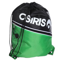 Мешок Osiris Drawstring Gym Bag Black/Green