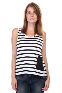 Майка женская CLWR Whif Tank Top Black Stripe