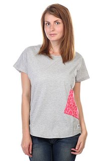 Футболка женская CLWR Holk Top Grey Melange