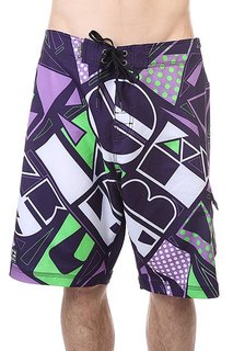 Шорты пляжные Globe Fire Cracker Boardie Purple